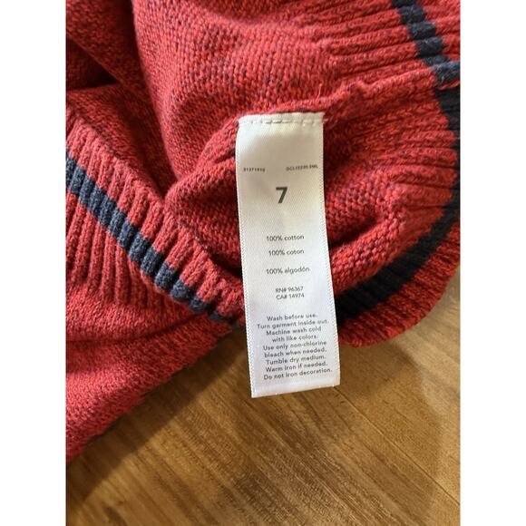 BOYS Oshkosh B'Gosh PULL-OVER SWEATER LONG SLEEVE SZ 7 - Picture 5 of 7